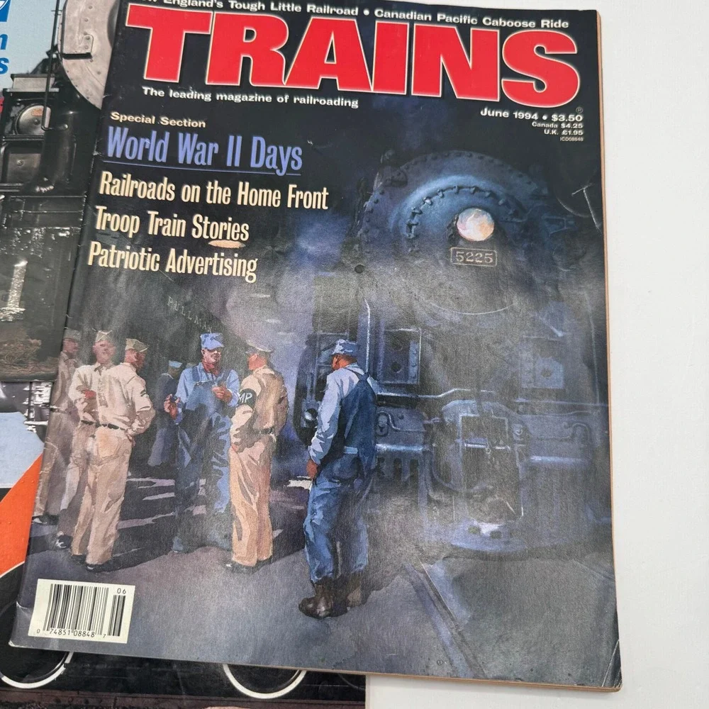 Trains Magazine collection vintage